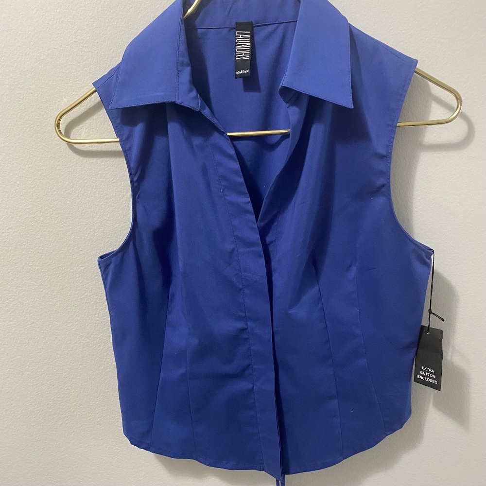 Laundry by Shelli Segal Sleeveless Blouse, Sise 6